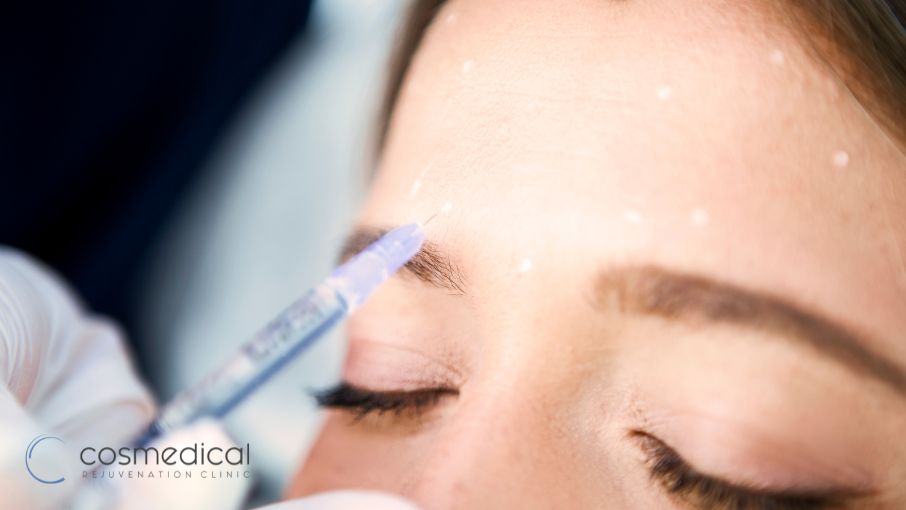 woman getting botox