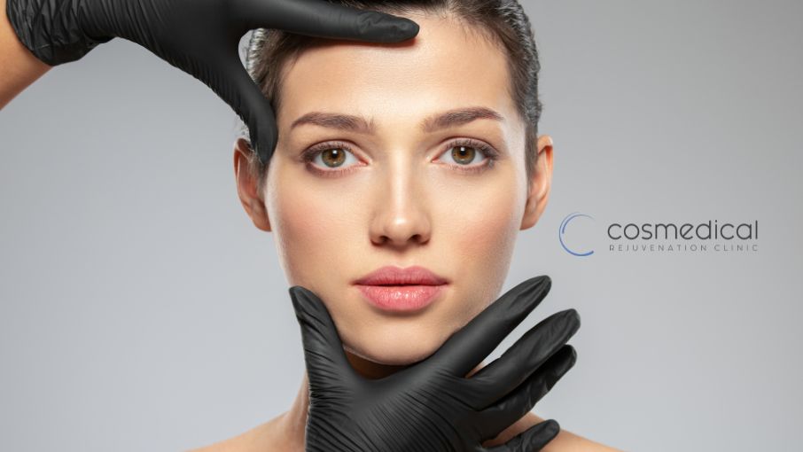 woman getting plastic surgery
