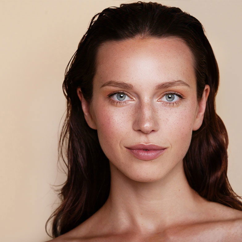 woman with beautiful eyes
