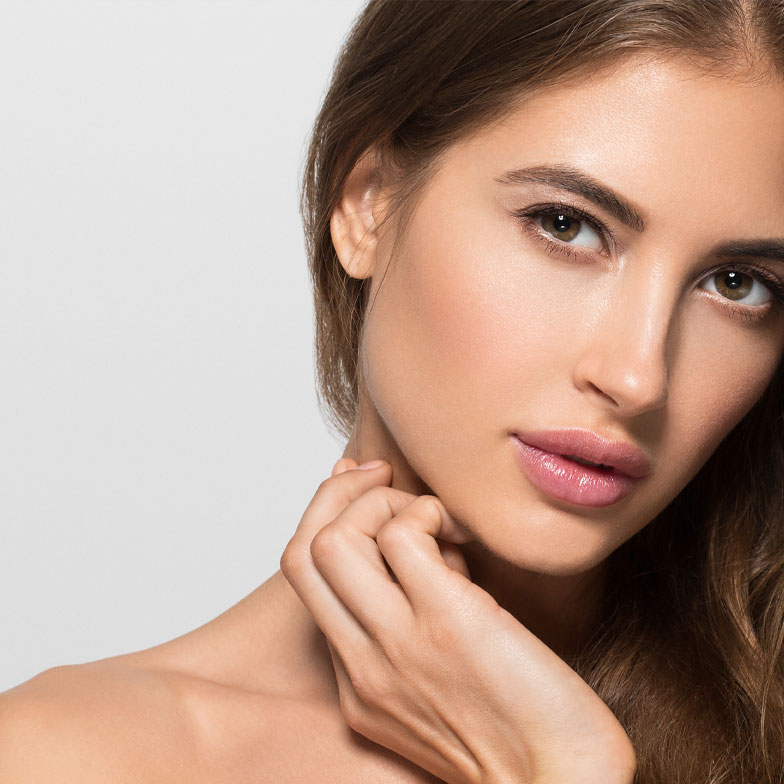 woman with beautiful nose